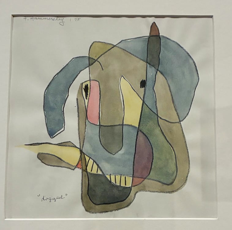 From the show "Happy Dogs" ABQ Art Museum