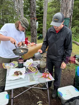 0627 Pickerel lunch