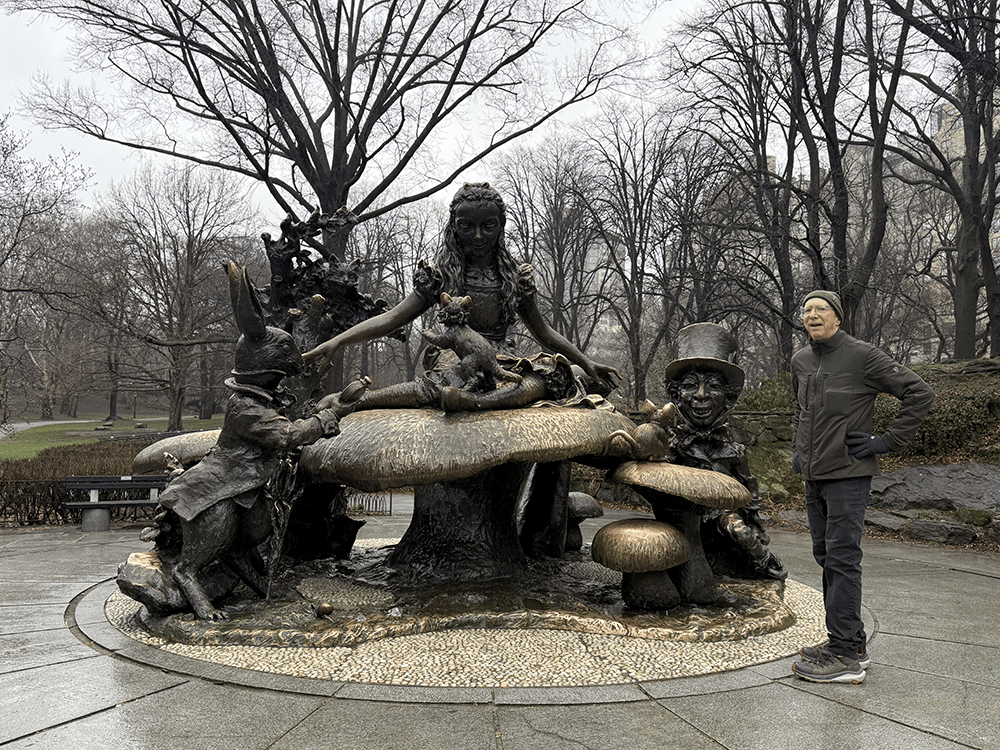 Alice in Wonderland characters in Central Park
