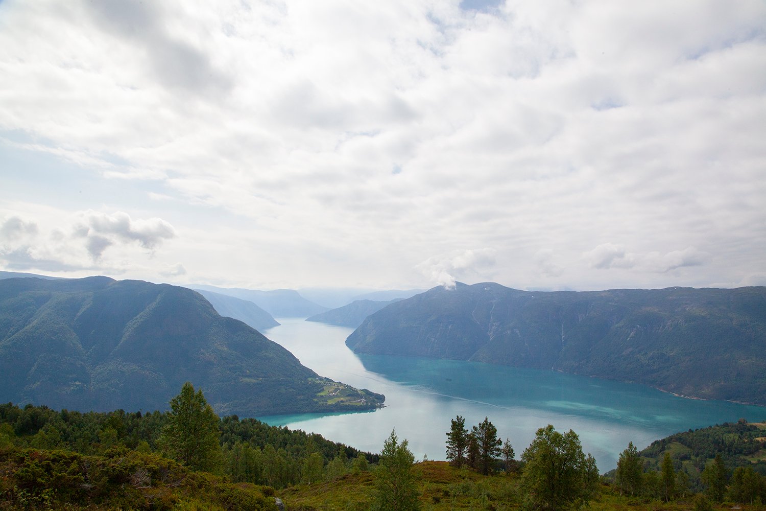 View from on top of Mt. Molden