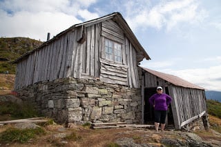 Old building on trail