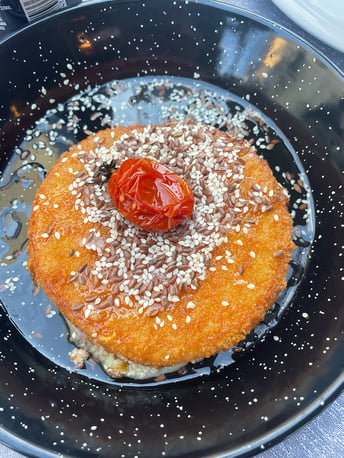 Napflio Aparakos rest fried cheese-1