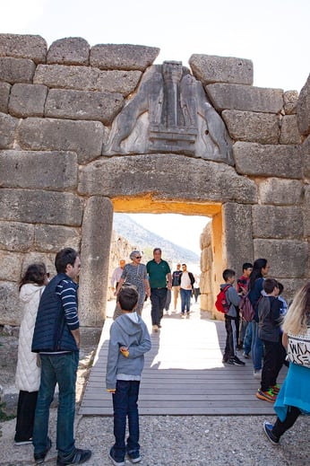 Napflio Mycenae Lions Gate