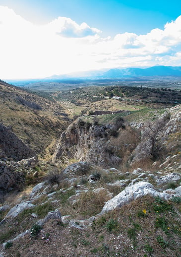 Napflio Mycenae vista 1