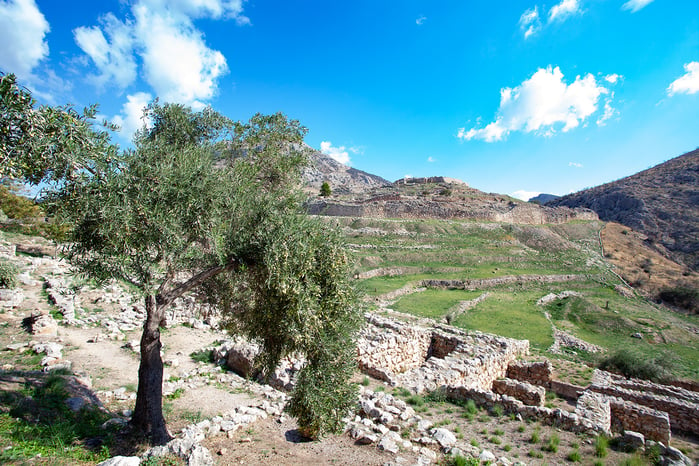 Napflio Mycenae wide