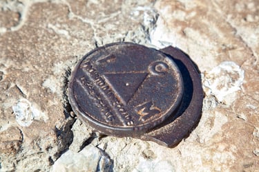 Naxos Mt Zeus on top marker