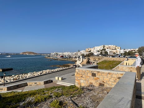 Naxos downtown vista