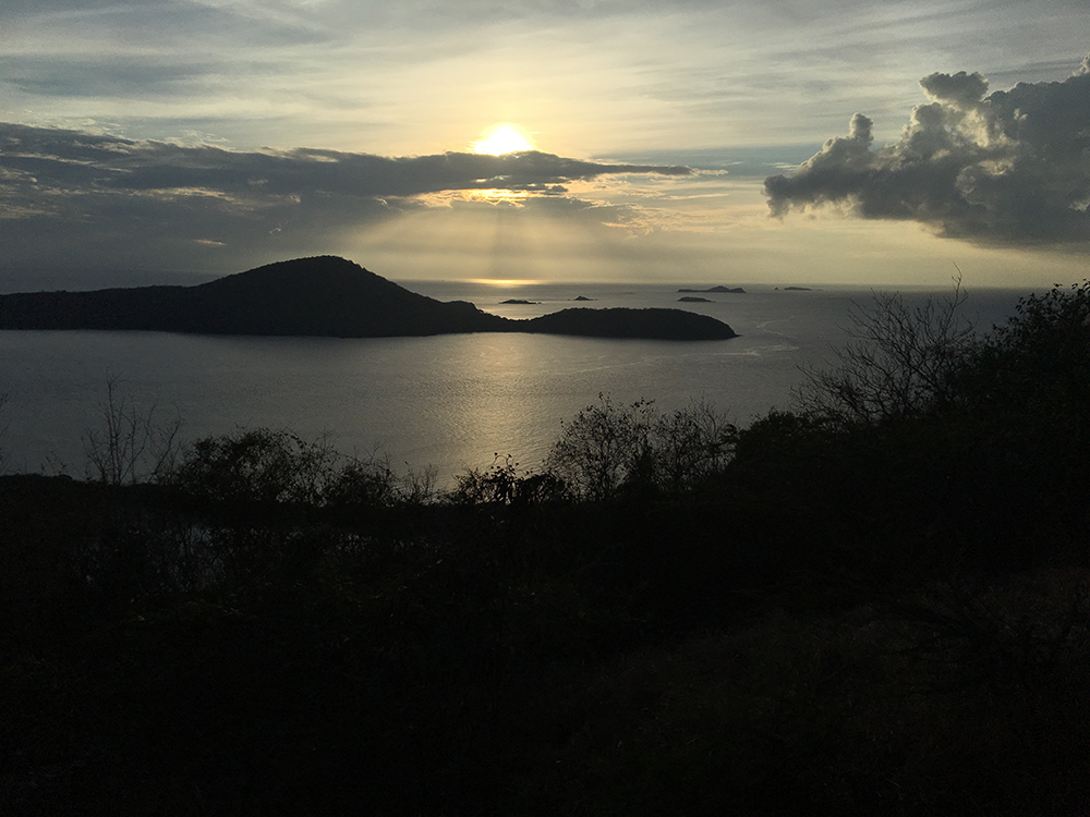 Sunset view from Krusty Krab