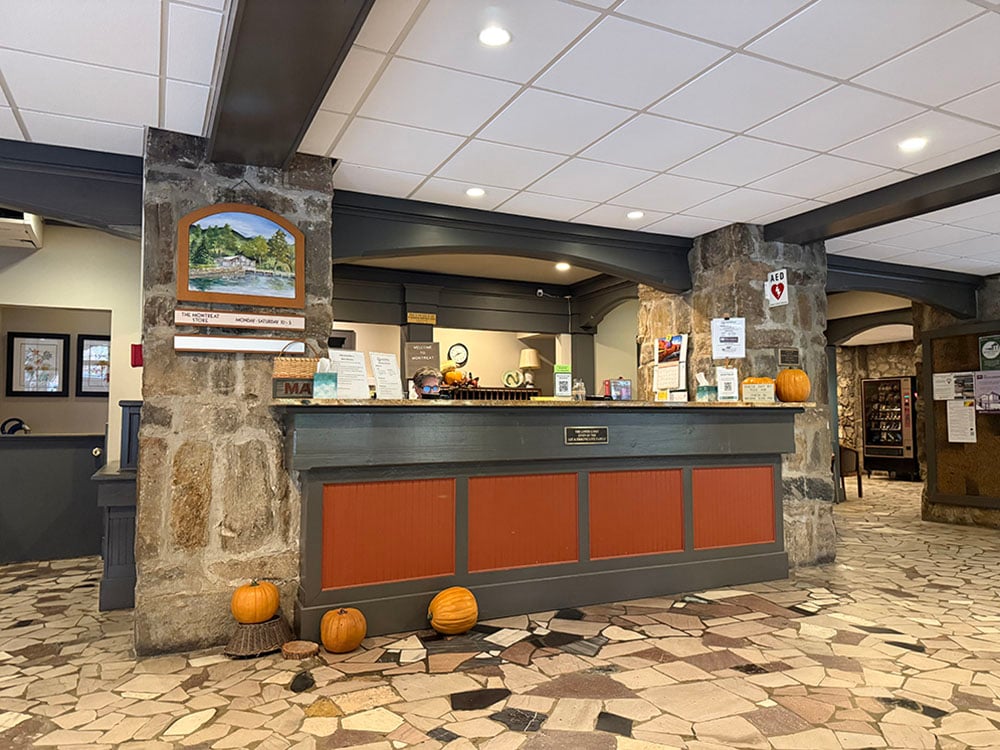 Yoga Day1-check in desk