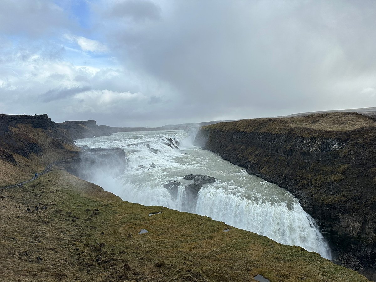 Gulfoss Waterfall